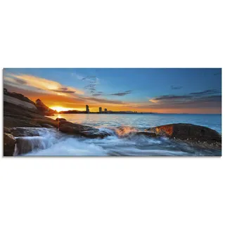 ARTland »Sonnenuntergangszeit am Hua-Hin Strand 125x50cm (35079165-0)