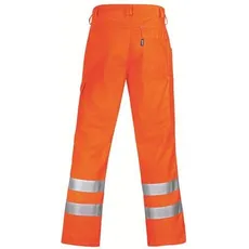 Bild Safety, Arbeitshose, Arbeitshose uvex protection flash orange, warnorange 102 (102)