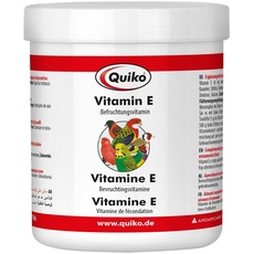 Quiko Vitamin E 350g - Ergänzungsfutter für Kanarien, Sittiche und Ziervögel