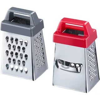 Westmark Mini-Vierkantreiben Raspeln 2-tlg. Silber