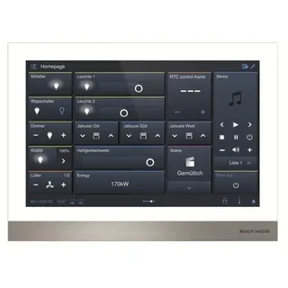 Busch-Jaeger IP Touch 10 Zoll LAN/WLAN 2 St. Schwarz