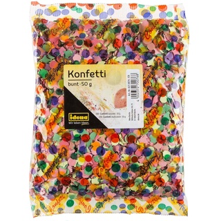 IDENA Konfetti, bunt