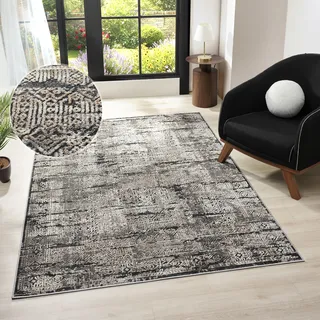OTTO home Selin Teppich 300 x 400 cm Grau