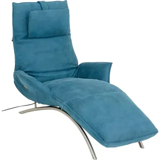 Koinor Relaxliege , Türkis , Leder , Echtleder , Anilinleder, Büffelleder , 78x47x152 cm , Goldenes M, Made in Germany, DIN EN ISO 9001, Dgm , Wohnzimmer, Sofas & Couches, Relaxliegen