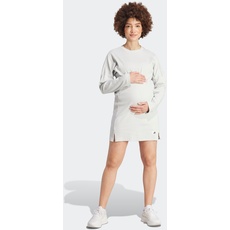 adidas Sportswear Shirtkleid »KLEID – UMSTANDSMODE«, (1 tlg.), grau