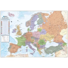 Continental Serie: Europa - Wandkarte