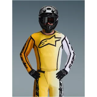 Alpinestars Trikot Fluid Apex Alpinestars (gelb/schwarz, Größe 2XL)