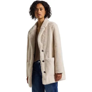 Street One Fake Fur Mantel pastel sand 46