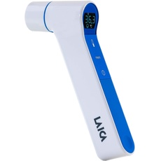 Laica TH1004 Infrarot-Thermometer, Ohr- und Vorderseite, keine Kontaktfunktion, geeignet für die Messung von Kindern