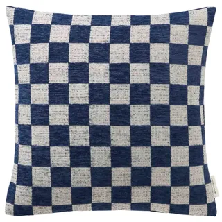 Tom Tailor Kissenbezug Checkerbox 45 x 45 cm Blau