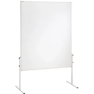 Franken Mobiles Whiteboard 120 x 150 cm Silber/Weiß