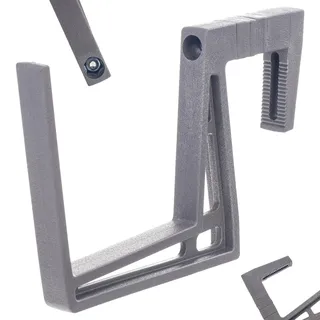 Kadax Balkonkastenhalter Kunststoff Anthrazit