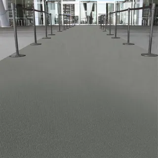 Premium Eventteppich, Messeteppich, Hochzeitsläufer, VIP-Teppich Farbe: Grau 730