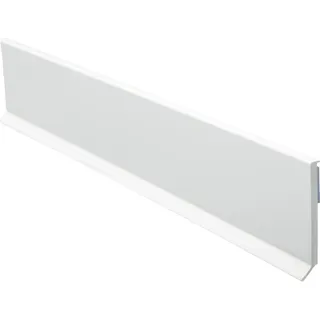 Flachleiste mit Lippe selbstklebend 40 x 2,5 mm Nutzlänge 147,5 cm Weiß