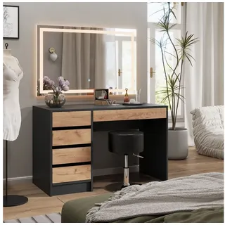 Vicco Hocker Design, Schwarz, 33 x 67 cm für Schminktisch