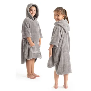 OTTO home Badeponcho »Lillou, für Kinder, ideal für Urlaub oder im Schwimmbad« 1 Stk. weich und kuschelig, Fleece, plüsch, Surfponcho