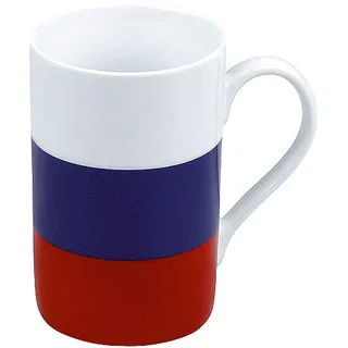 Könitz Flags Russia Tasse, Ceramic