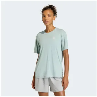 adidas Laufshirt ADIDAS PERFORMANCE "ADI365 RUNNING ESSENTIALS", Damen, Gr. XL, wonder sage, Obermaterial: 100% Polyester, Rundhals, Shirts Laufshirt