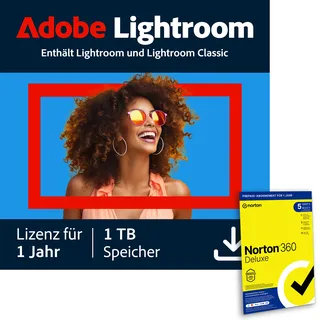 Adobe Lightroom 1 TB (PC, Mac)