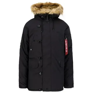 Alpha Industries Explorer N3B Winterparka (Sale) schwarz, Größe S,