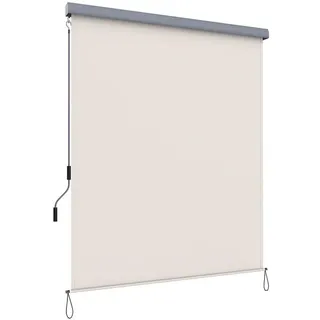 Hansiro Senkrechtmarkise , Beige , Textil , 180x8x250 cm , Sonnenschutz