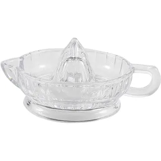 Baoblaze Kleine Zitruspresse mit Griff Entsafter BPA-freie Zitronenpresse aus Glas für Grapefruits Orangen Küchenzubehör Cocktailgetränk