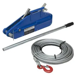 Stahldrahtzweig Tirfor 1600 kg.