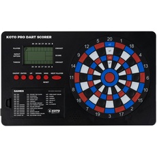 KOTO Pro Dart Scorer, Elektronische Touch Pad Dart Scorer Punktzähler, Für 8 Spieler, 32 Spiele und Über 590 Variationen, Digitaler Dartzähler