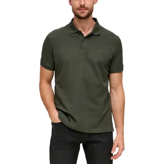s.Oliver Poloshirt mit Logostickerei, olive