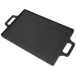 Tepro Grillplatte 36,0 x 20,0 cm emailliert schwarz