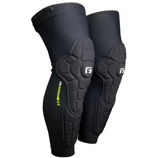 G-Form Rugged 2 Xtended Knieschoner/schienbeinschoner - Black - L-XL