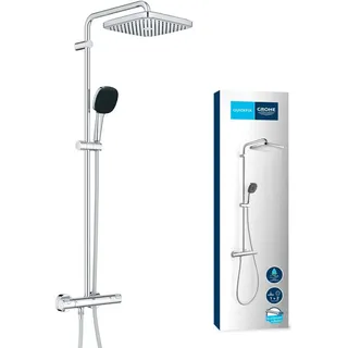 Grohe Vitalio Comfort Duschsystem mit Thermostat Chrom 26696001