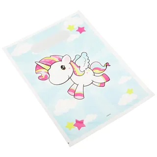Folat Einhorn Partybags 8 St. Blau