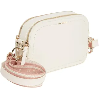Ted Baker Damen S283920ivoryo/S Umhängetasche aus Gurtband aus Leder, elfenbeinfarben