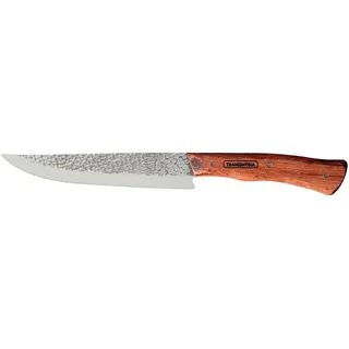 Tramontina - Fleischmesser Nomade 17 cm Edelstahl gehämmert und Holz
