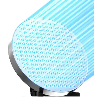 Jitesy Gesichts solarium für Zuhause, 250 LEDs 460nm Wellenlänge,Gesichtsbräuner Gerät mit Tischständer und Aufhängung, Höhensonne Gesichtsbräuner zur Ganzkörper,Kostenloses Bräunungsserum 30ml*2