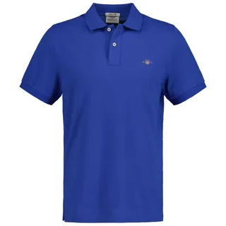 GANT Reg Shield Kurzarm-poloshirt Saxony Blue XL