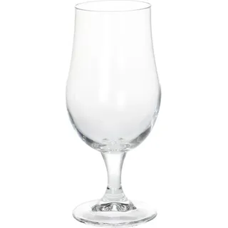 EXCELLENT HOUSEWARE Stielgläser POKAL Gläser-Set Biergläser Cocktailgläser 370 ml 4 Stück - Transparent