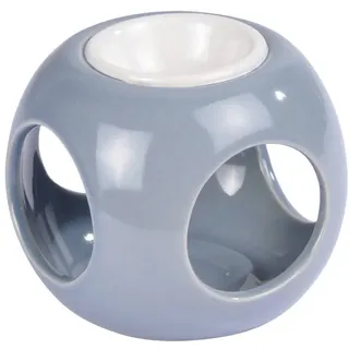 Duftlampe aus Keramik, Würfelform, H. 6 cm
