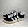 Campus 00s Black White Core Schwarz Grey - 40 2/3