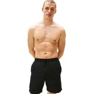 Tommy Hilfiger Herren Long Drawstring Im & NA Um0um03309 Badehose, Black (Black), M