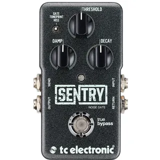 t.c electronic TC Electronic SENTRY NOISE GATE Multiband-Noise-Gating-Pedal mit Hard-Gate-Modus und integrierten TonePrints*