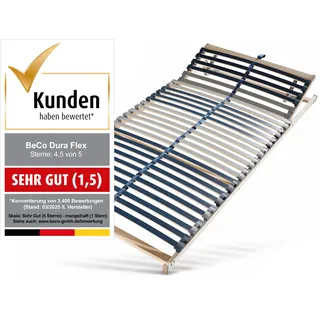 Beco Lattenrost »Dura Flex LR-K« 7 Zonen, ideal für Doppelbetten, blau