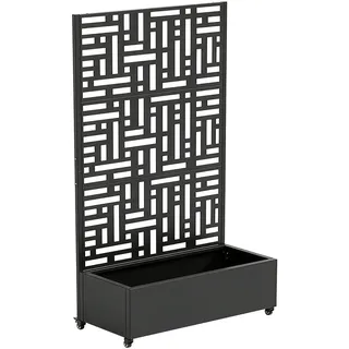 casa.pro Bernalda 120 x 186 x 40 cm Schwarz