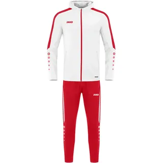 JAKO Trainingsanzug Herren mit Kapuze Polyester Power - Jogginganzug 2-teilig für Sport und Alltag, Jogginghose & Trainingsjacke, 100% recyceltes Polyester