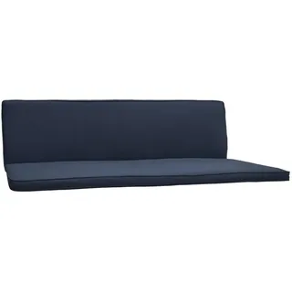 Beautissu Hollywoodschaukelauflage 180 x 50 x 6 cm Dunkelblau 2 St.