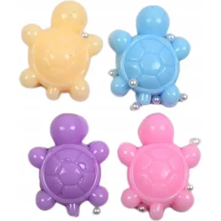 Schildkröte Antistress Spielzeug Squishy 4er Set - Sensorisches Fidget Toy zur Entspannung