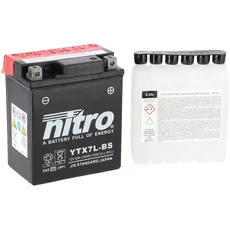 Batterie Nitro YTX7L Gel 12V 6AH (wartungsfrei)