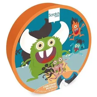 Konturpuzzle Monster 33 Teile