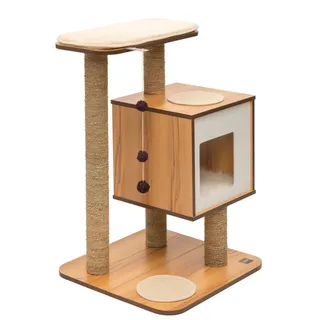 Catit Vesper Kratzbaum 56 x 56 x 82 cm braun